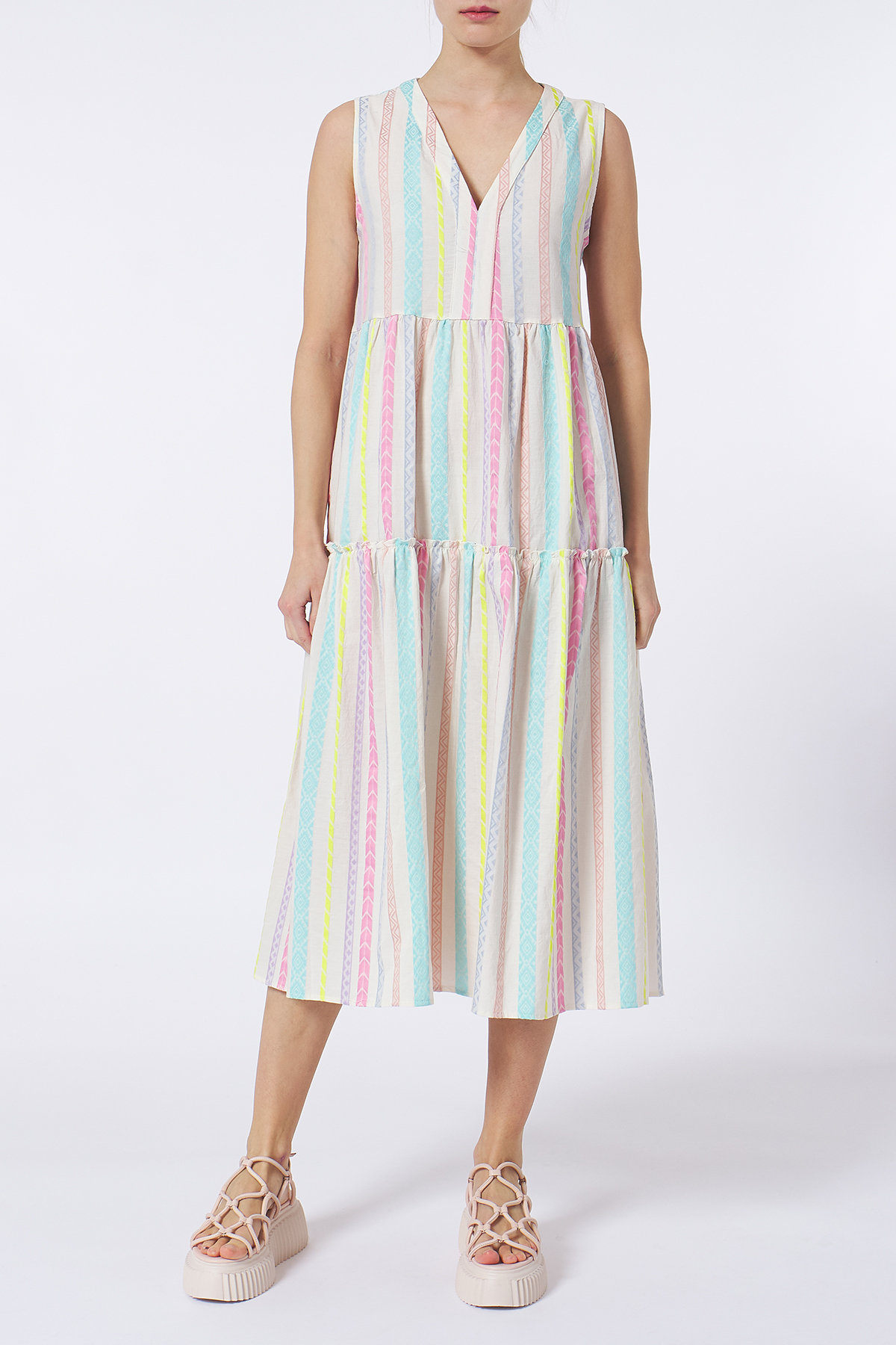 Kleid aus Baumwolle FLOWERS FOR FRIENDS Flowers for Friends