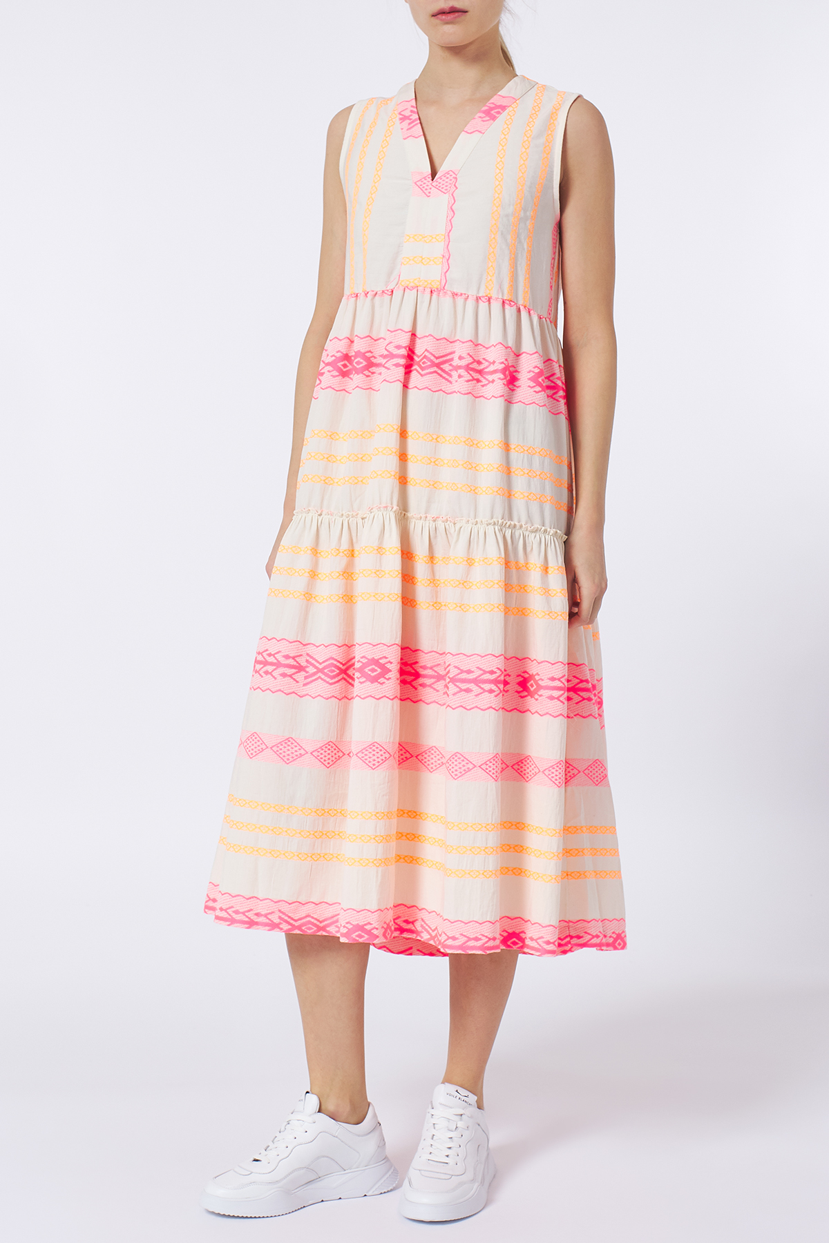 Kleid aus Baumwolle FLOWERS FOR FRIENDS Flowers for Friends