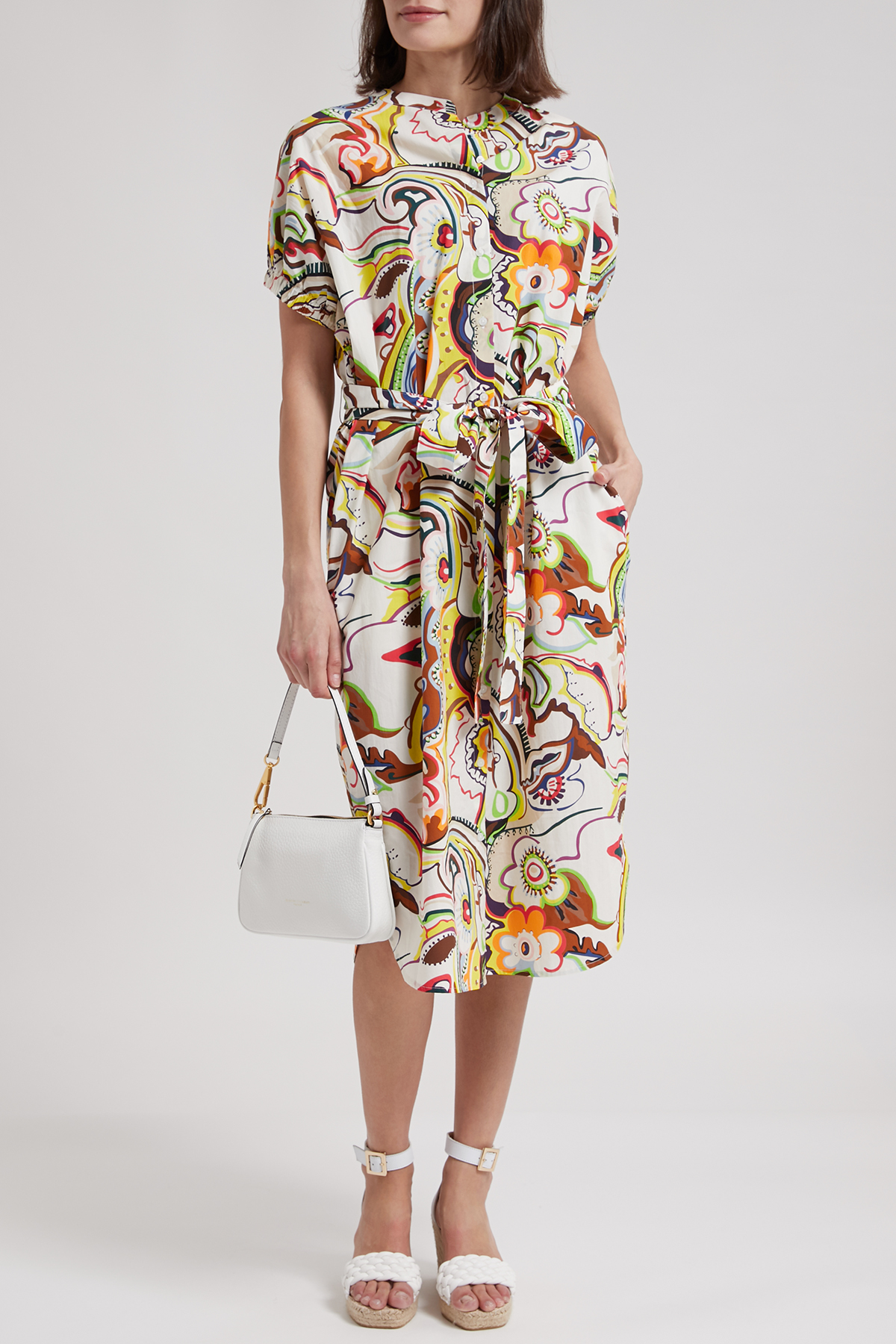 MidiKleid aus Baumwolle FLOWERS FOR FRIENDS Flowers for Friends