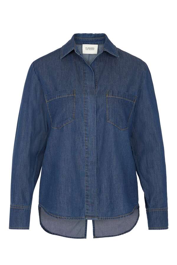 Denim Bluse