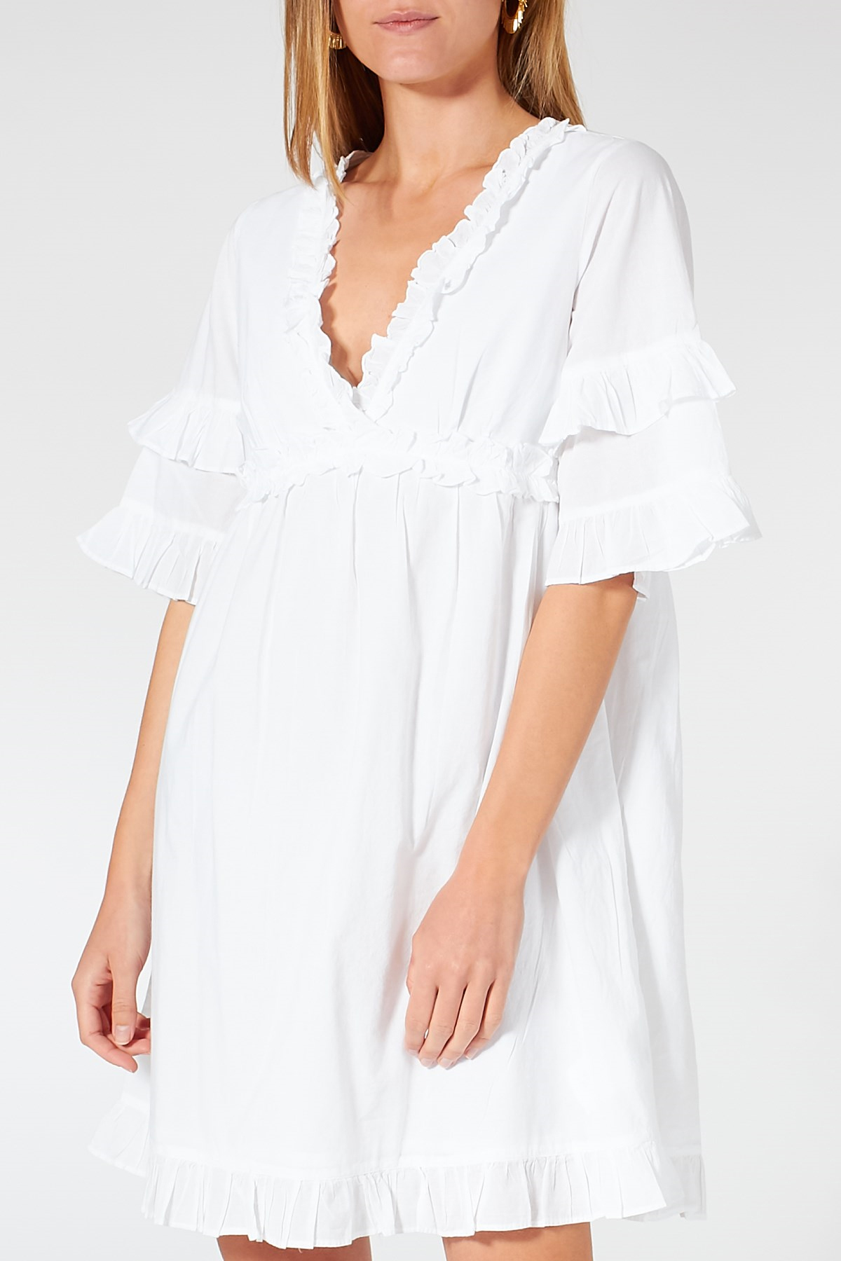 MiniKleid aus Baumwolle FLOWERS FOR FRIENDS Flowers for Friends