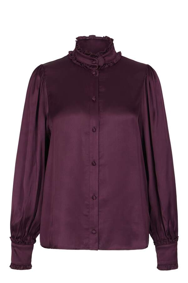 Bluse mit Rüschendetail