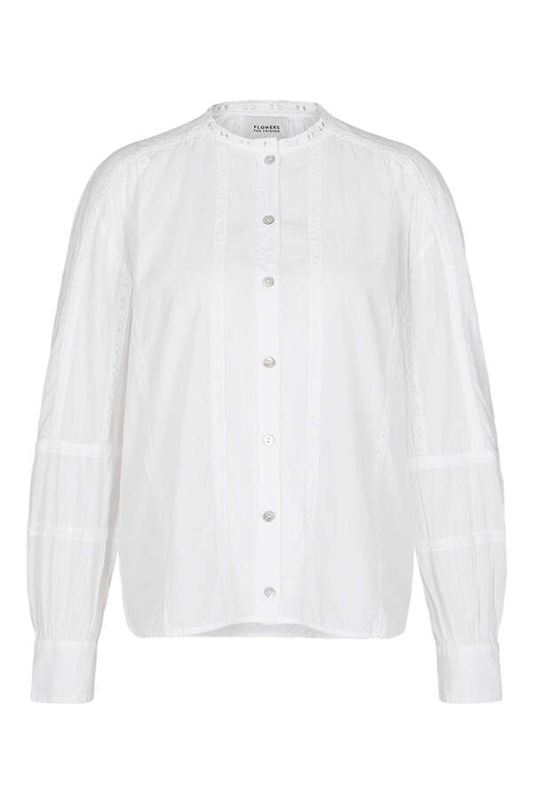 Bluse aus Baumwoll Voile 