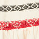 Tunikakleid aus Baumwolle mit Jaquard-Details 